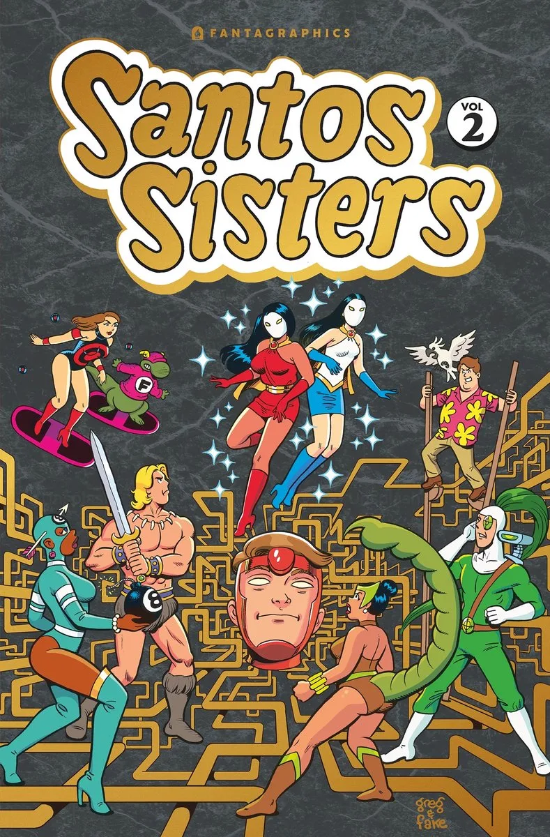 Santos Sisters Vol. 2 de Fantagraphics – photo du livre