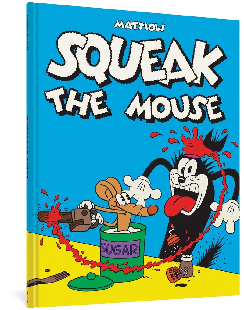 Squeak the Mouse de Fantagraphics – photo du livre