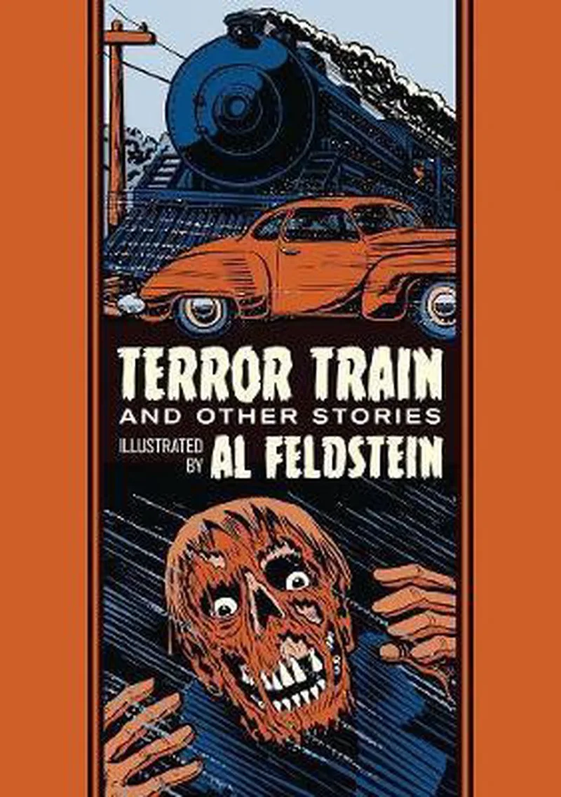 Terror Train & Other Stories van Fantagraphics – boekfoto