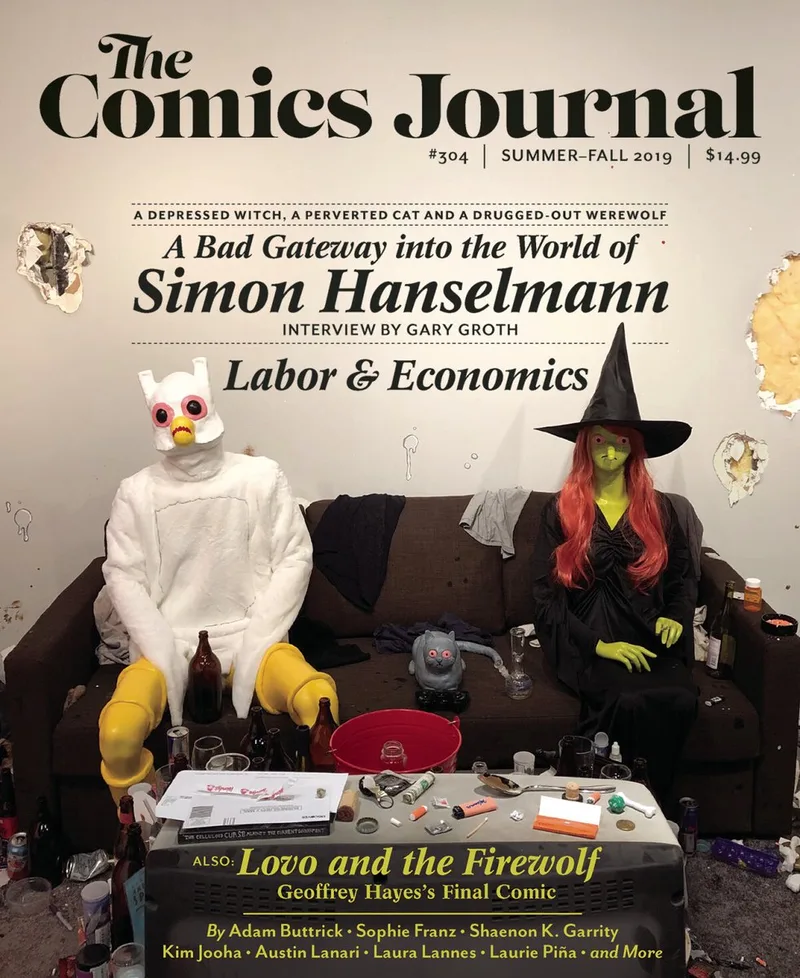 The Comics Journal #304 de Fantagraphics – photo du livre