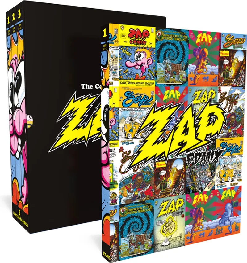 The Complete Zap Comix van Fantagraphics – boekfoto