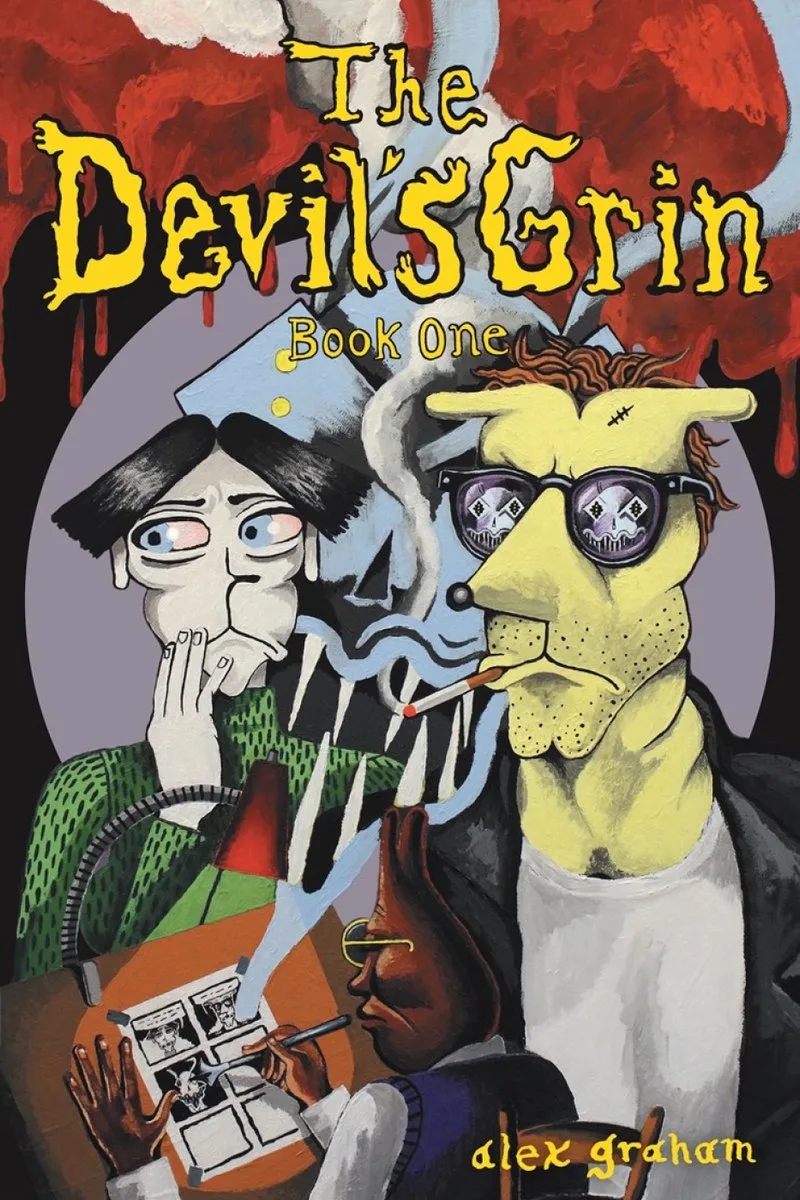 The Devil's Grin by Fantagraphics – book photo
