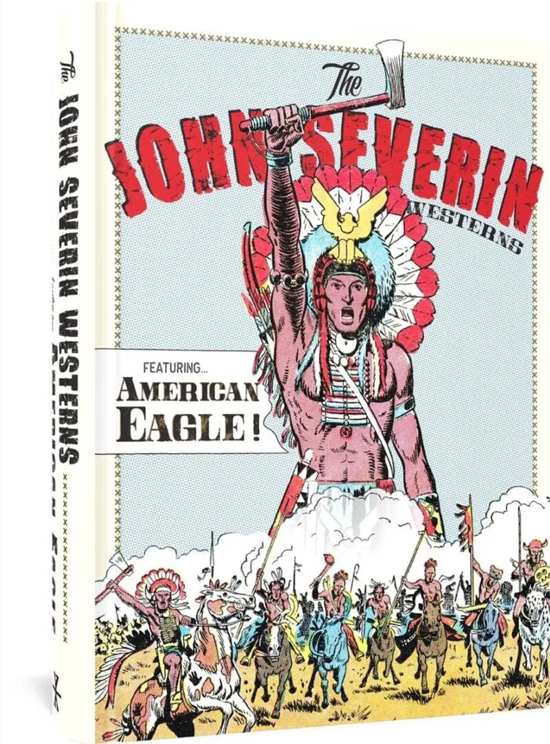 The John Severin Westerns Featuring American Eagle de Fantagraphics – photo du livre