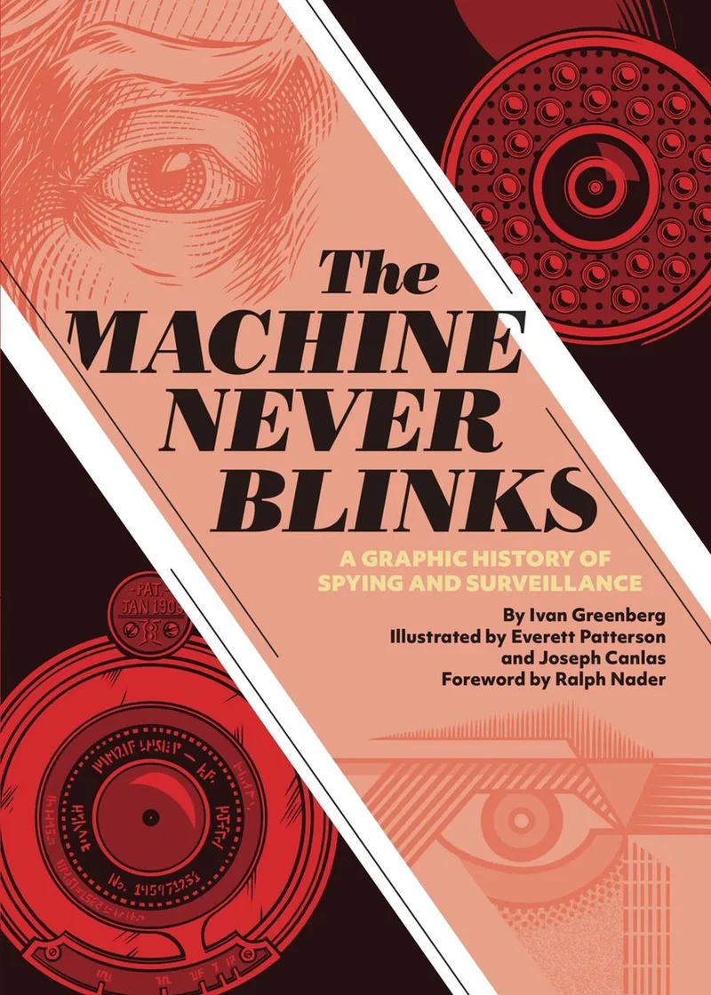 The Machine Never Blinks van Fantagraphics – boekfoto