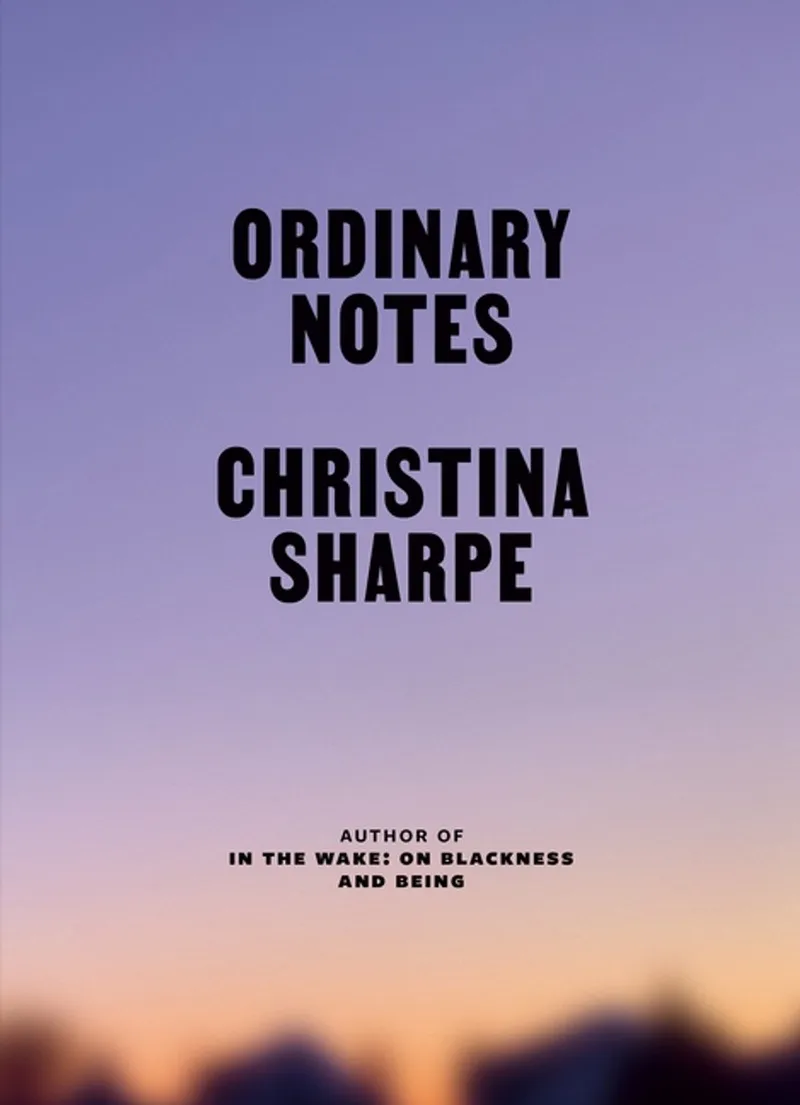 Ordinary Notes von Farrar, Straus and Giroux – Buchfoto