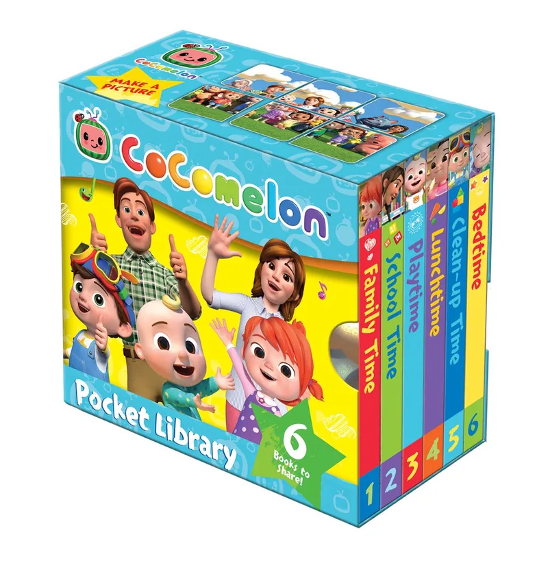 CoComelon Pocket Library fra Farshore – billede af bogen