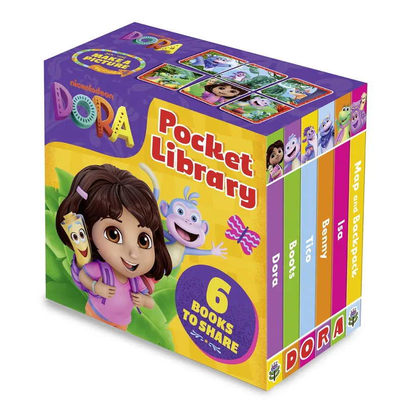 Dora Pocket Library fra Farshore – billede af bogen