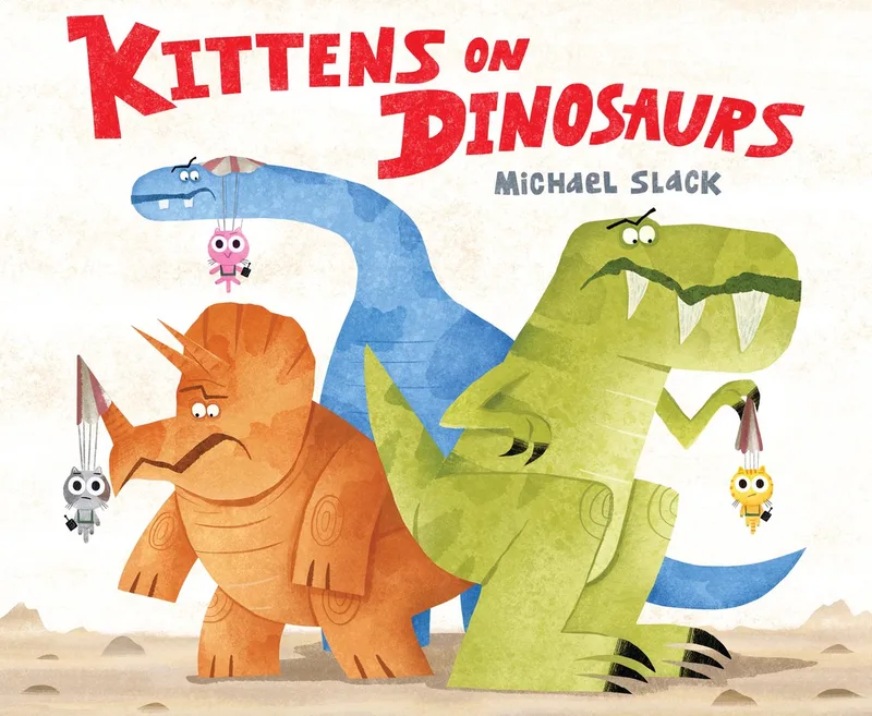 Kittens on Dinosaurs von Farshore – Buchfoto