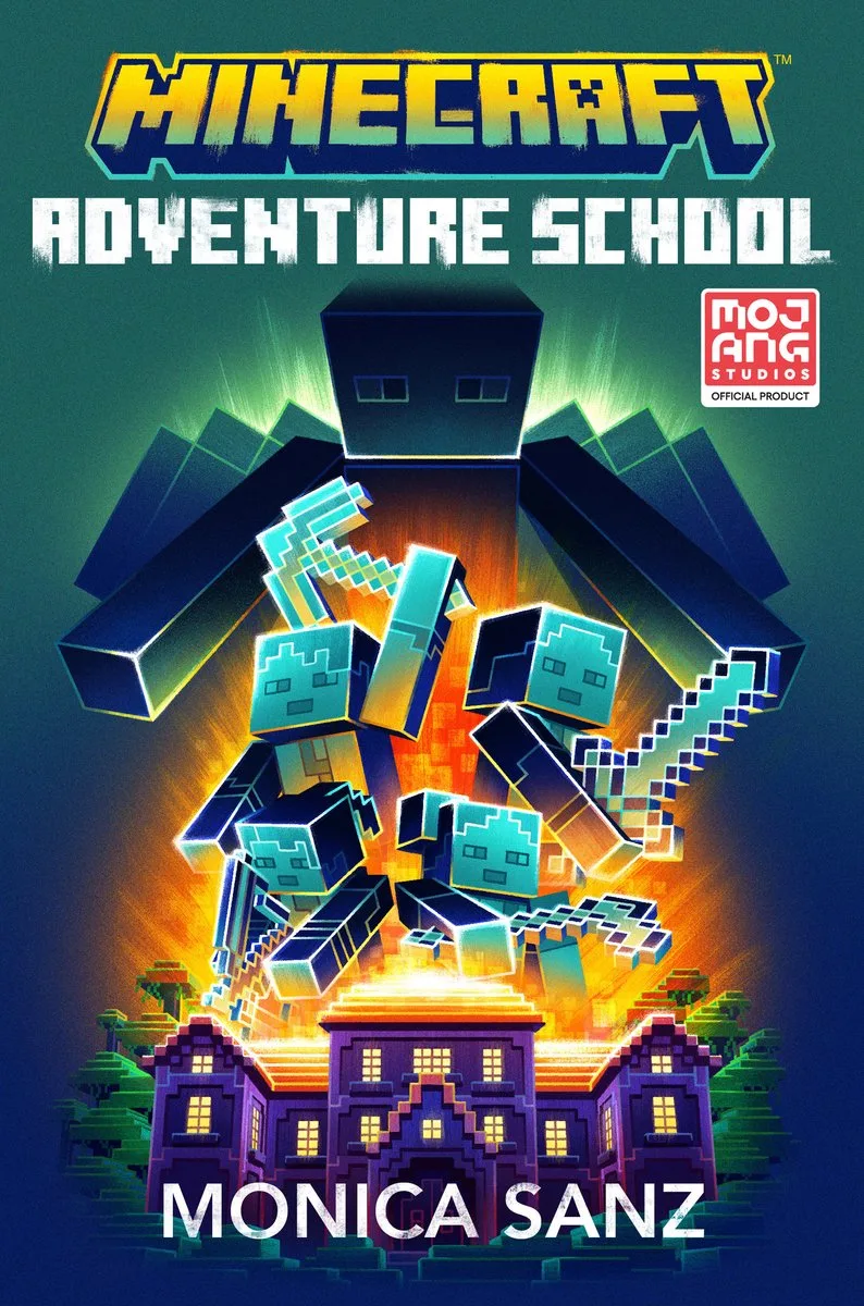 Minecraft Adventure School Novel von Farshore – Buchfoto