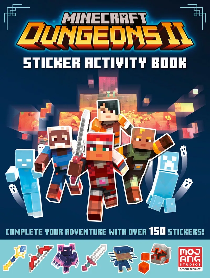 Minecraft Dungeons 2: Sticker Activity Book von Farshore – Buchfoto