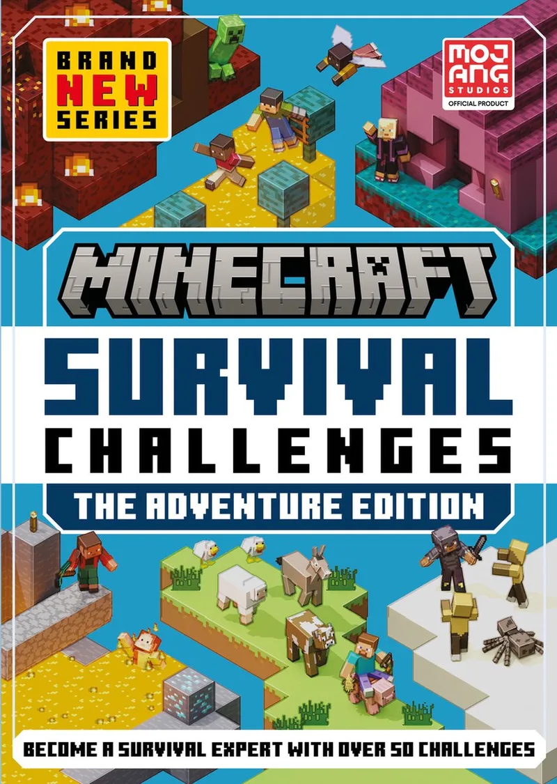 MINECRAFT SURVIVAL CHALLENGES de Farshore – photo du livre