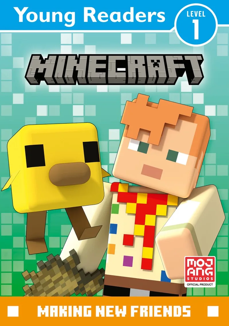 Minecraft Young Readers- Minecraft Young Reader Level 1: Making New Friends von Farshore – Buchfoto