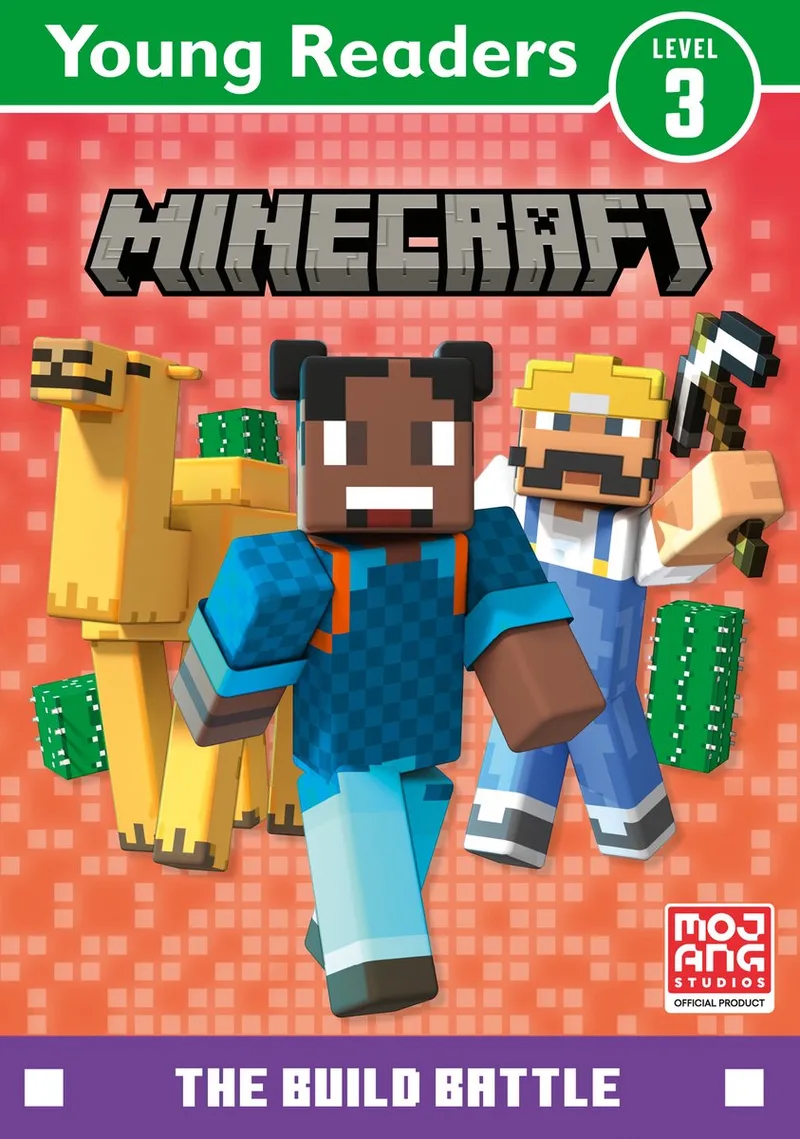 Minecraft Young Readers- Minecraft Young Reader Level 3: The Build Battle von Farshore – Buchfoto