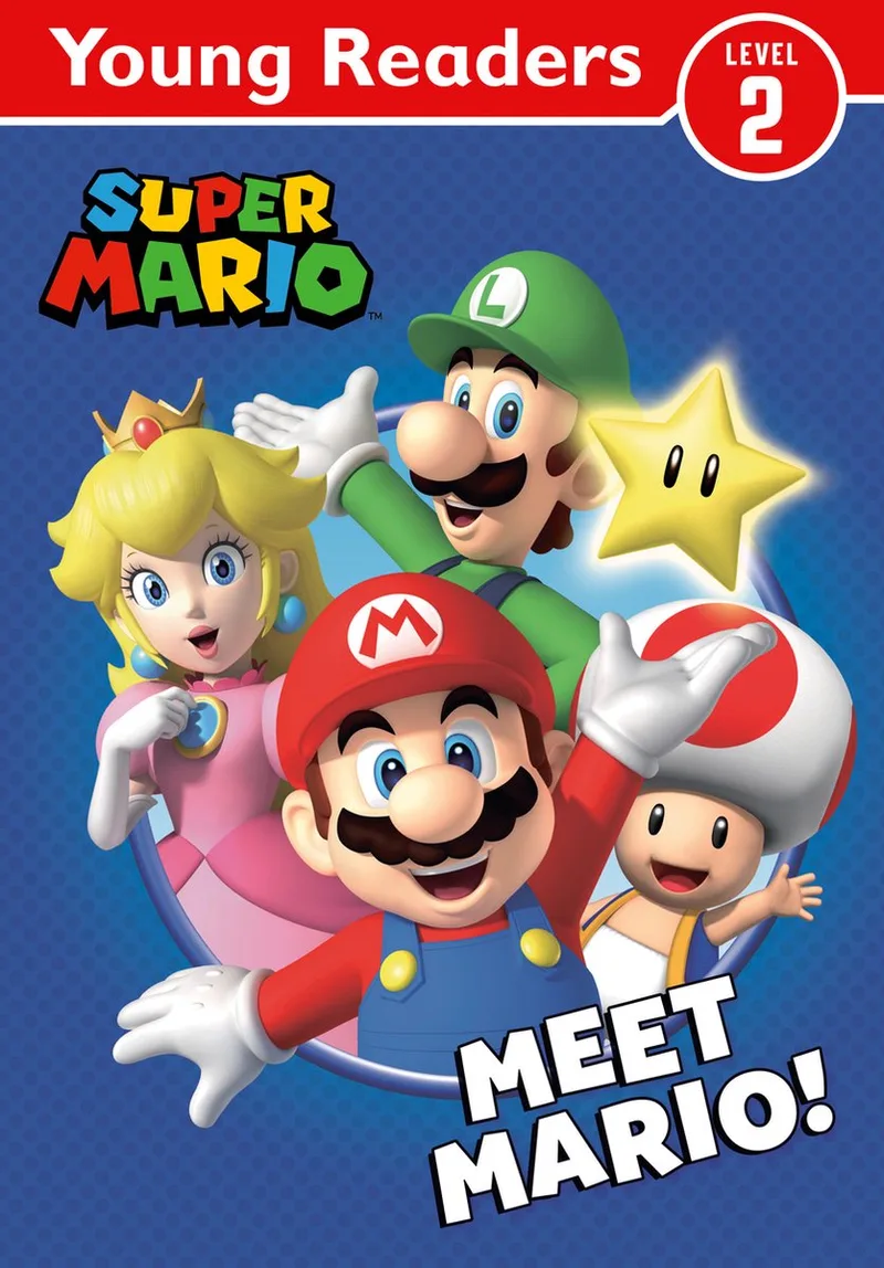 Official Super Mario: Young Reader – Meet Mario! von Farshore – Buchfoto