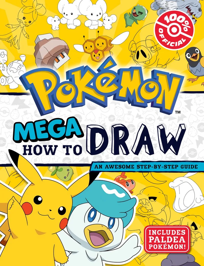 Pokémon: Mega How to Draw von Farshore – Buchfoto