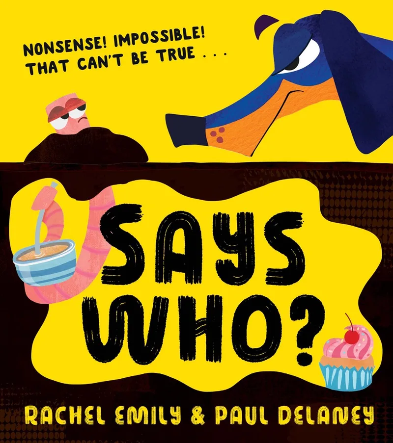 Says Who? von Farshore – Buchfoto