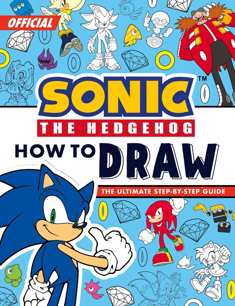 Sonic The Hedgehog How to Draw von Farshore – Buchfoto
