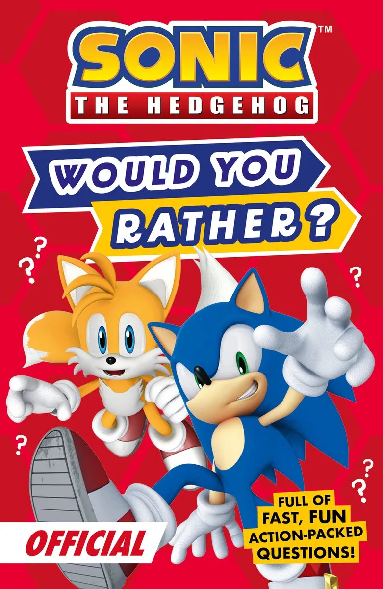Sonic The Hedgehog Would You Rather van Farshore – boekfoto
