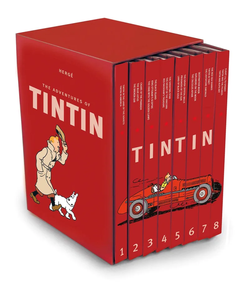 The Tintin Collection fra Farshore – billede af bogen
