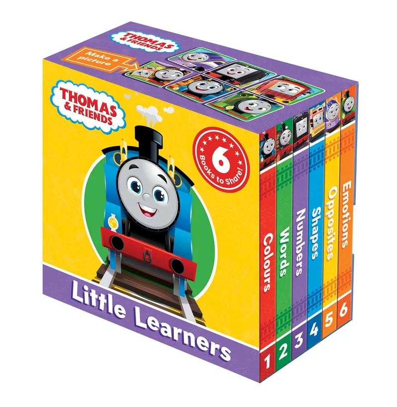 THOMAS & FRIENDS LITTLE LEARNERS POCKET LIBRARY von Farshore – Buchfoto
