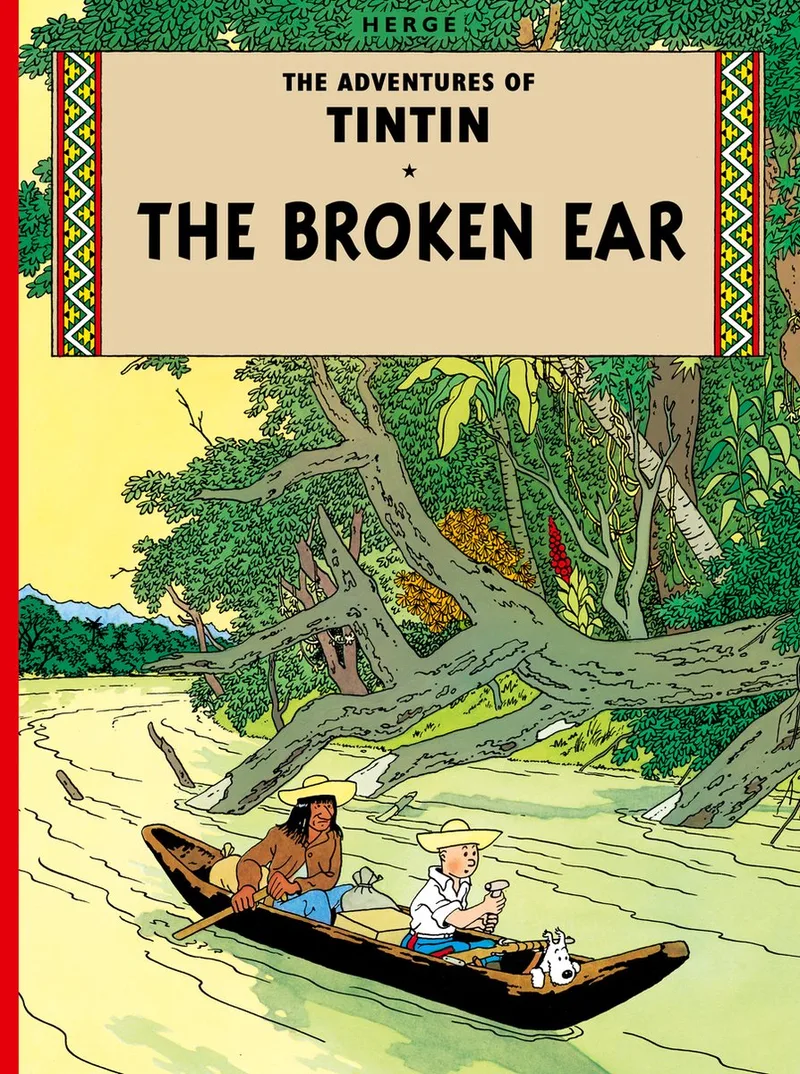 Tintin The Broken Ear von Farshore – Buchfoto