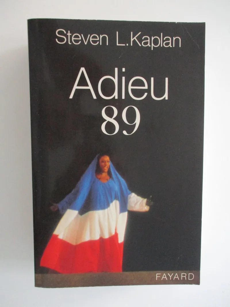 Adieu 89 fra Fayard – billede af bogen