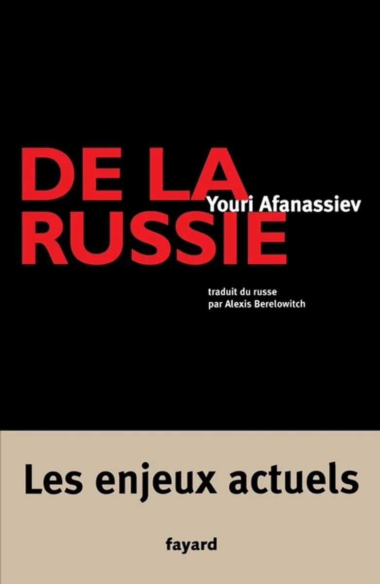 De la Russie fra Fayard – billede af bogen