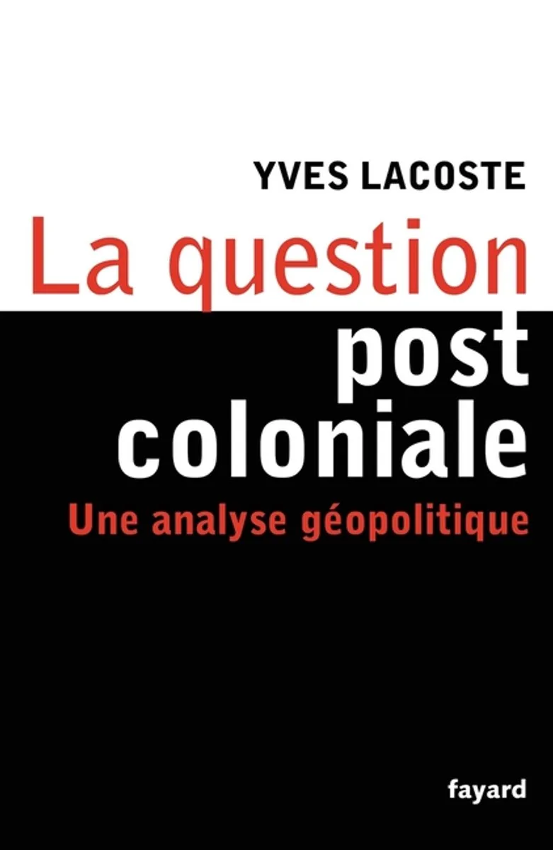 Essais-La question post-coloniale fra Fayard – billede af bogen