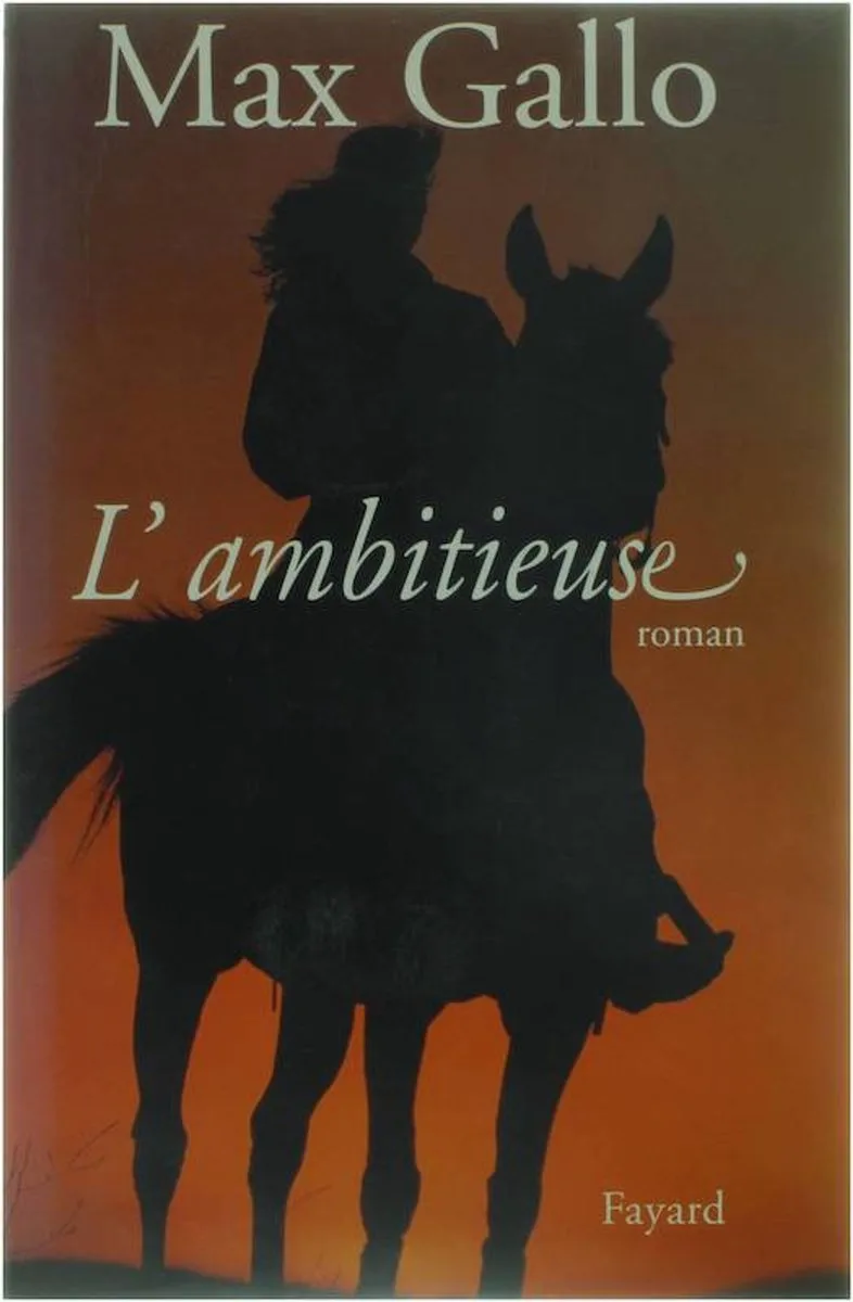 L'Ambitieuse van Fayard – boekfoto