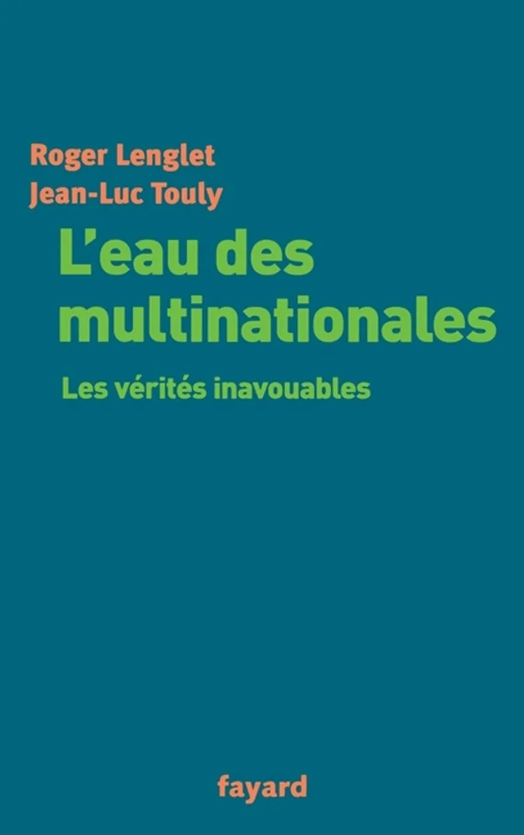 L'eau des multinationales de Fayard – photo du livre