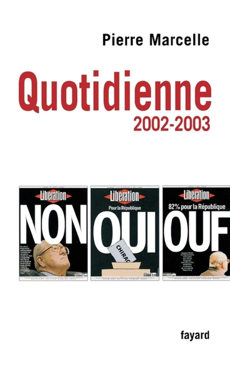 Quotidienne 2002-2003 von Fayard – Buchfoto