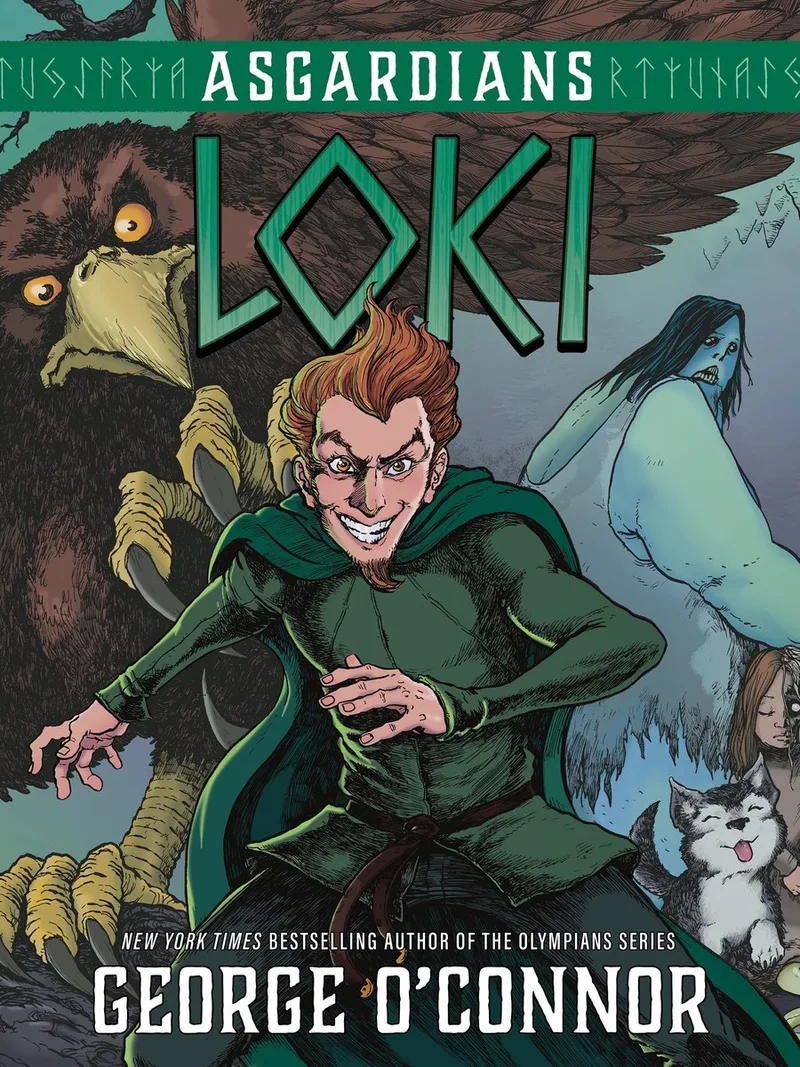 Asgardians2- Asgardians: Loki von First Second – Buchfoto