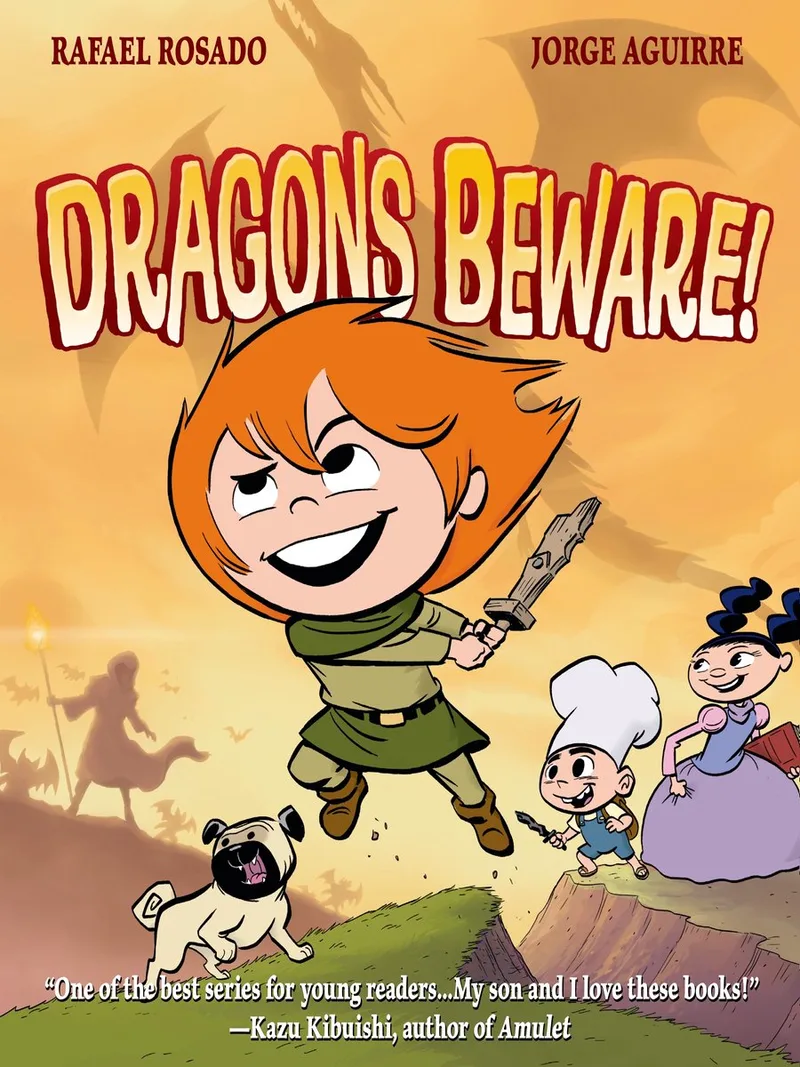 Dragons Beware! von First Second – Buchfoto