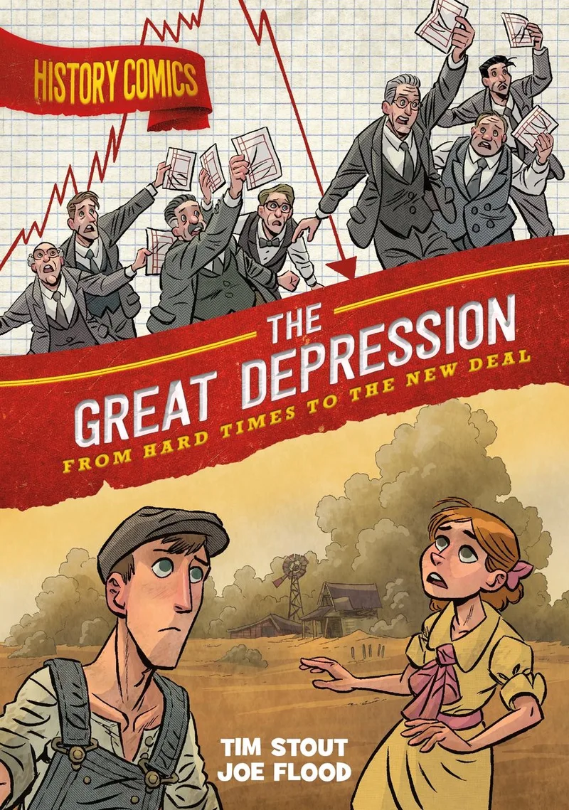 History Comics1- History Comics: The Great Depression von First Second – Buchfoto