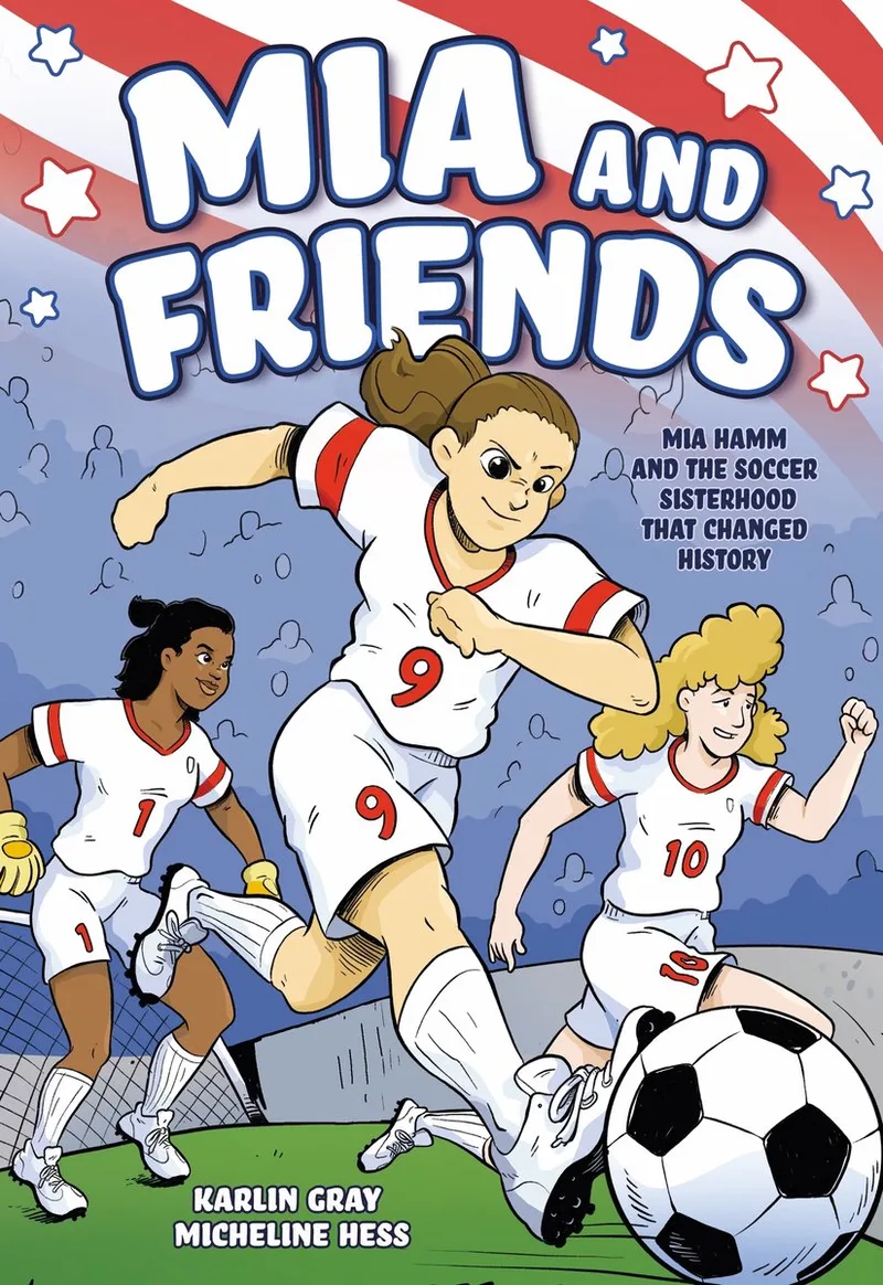 Mia and Friends från First Second – bokbild