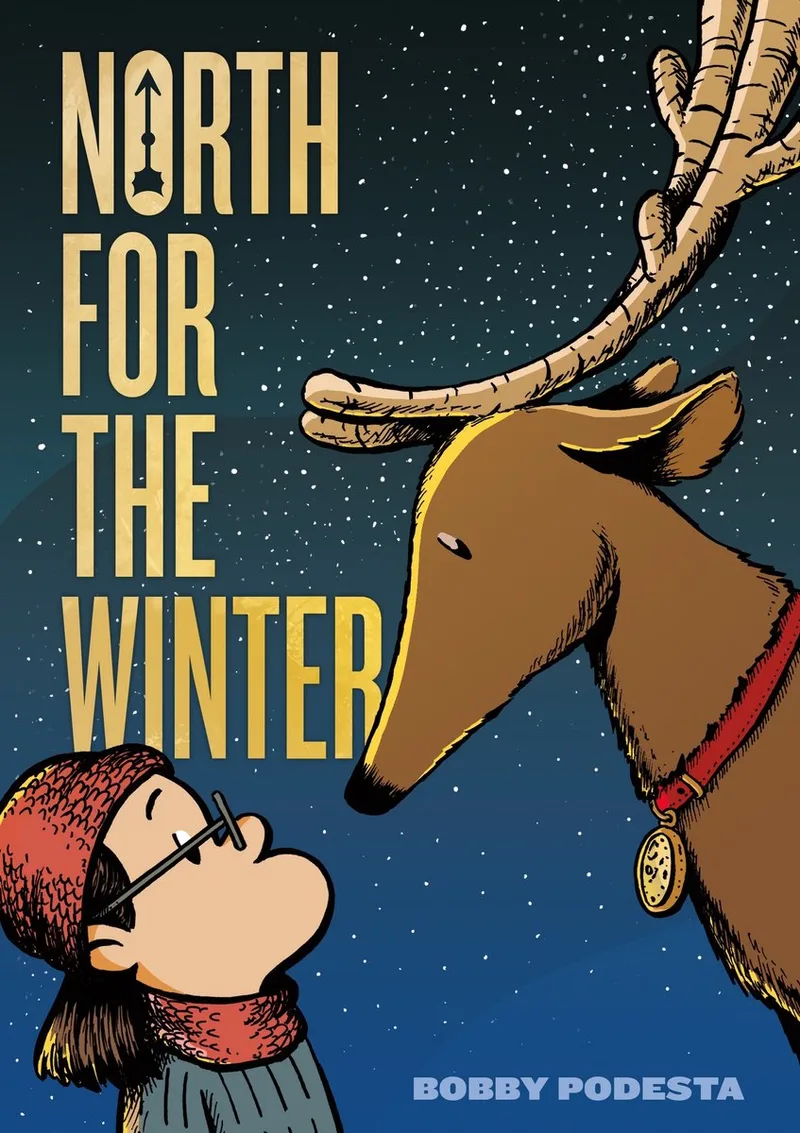 North for the Winter från First Second – bokbild