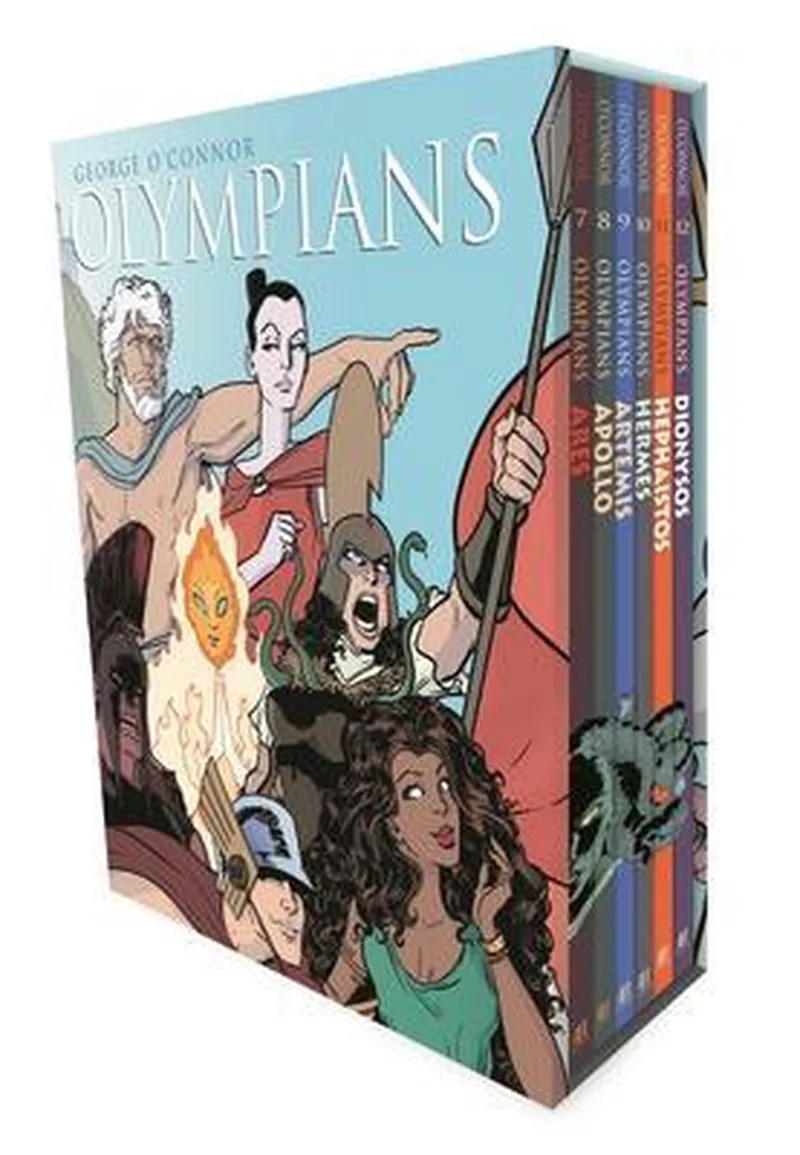 Olympians Boxed Set Books 7-12 von First Second – Buchfoto