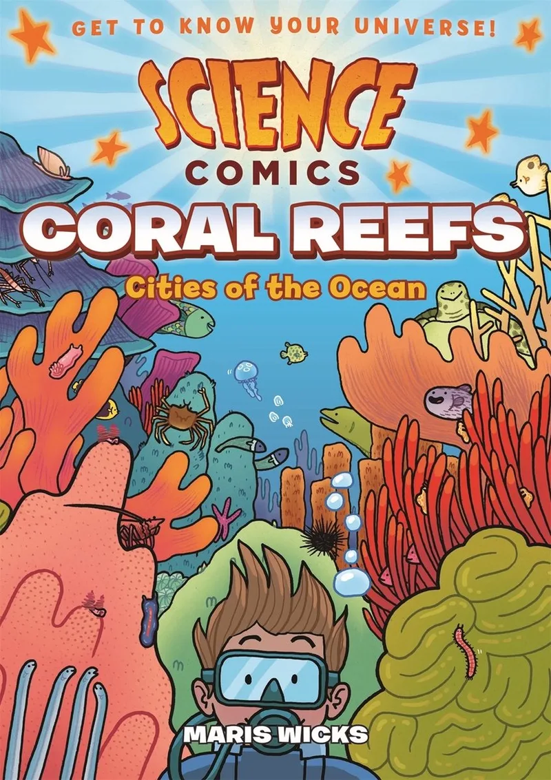 Science Comics Coral Reefs fra First Second – billede af bogen