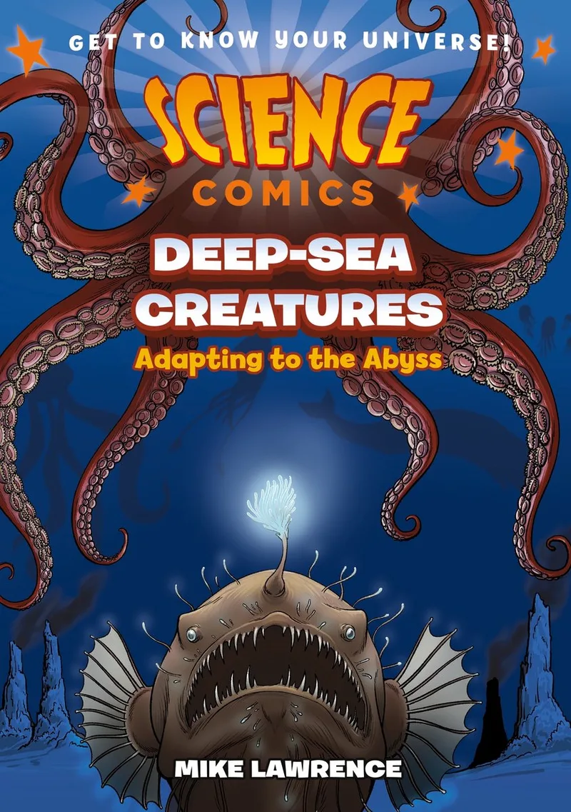 Science Comics: Deep-Sea Creatures från First Second – bokbild