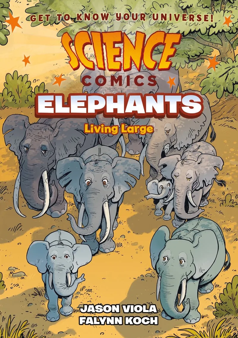 Science Comics: Elephants van First Second – boekfoto