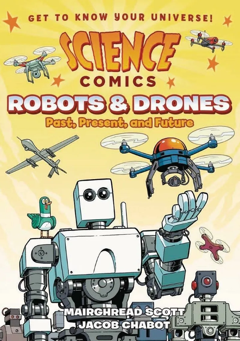Science Comics: Robots and Drones van First Second – boekfoto
