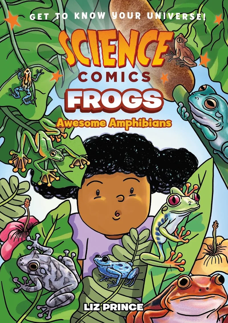 Science Comics- Science Comics: Frogs fra First Second – billede af bogen