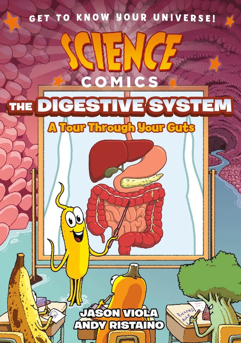 Science Comics- Science Comics: The Digestive System de First Second – photo du livre