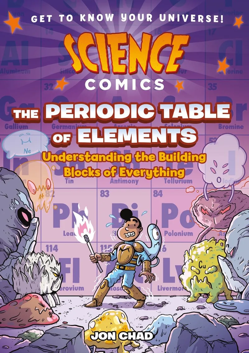 Science Comics- Science Comics: The Periodic Table of Elements von First Second – Buchfoto