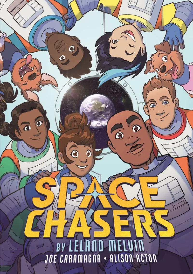 Space Chasers by Leland Melvin de First Second – photo du livre