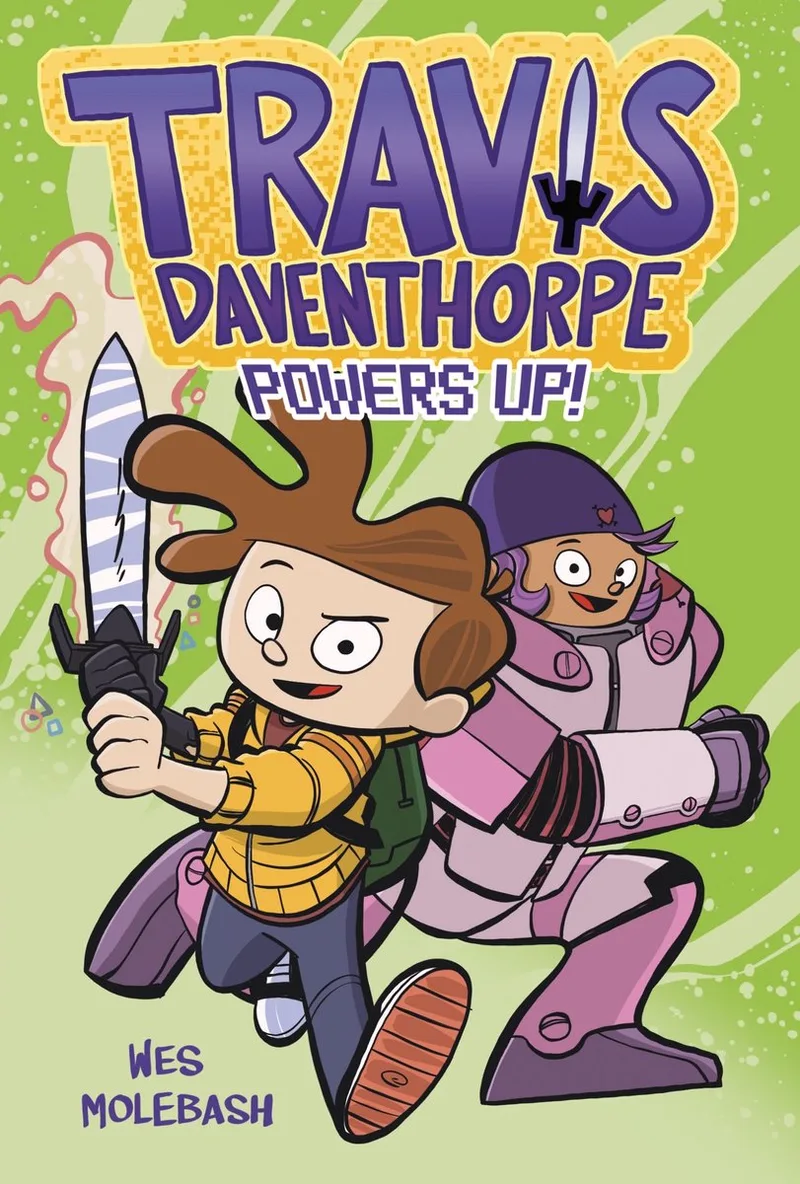 Travis Daventhorpe Powers Up! de First Second – photo du livre