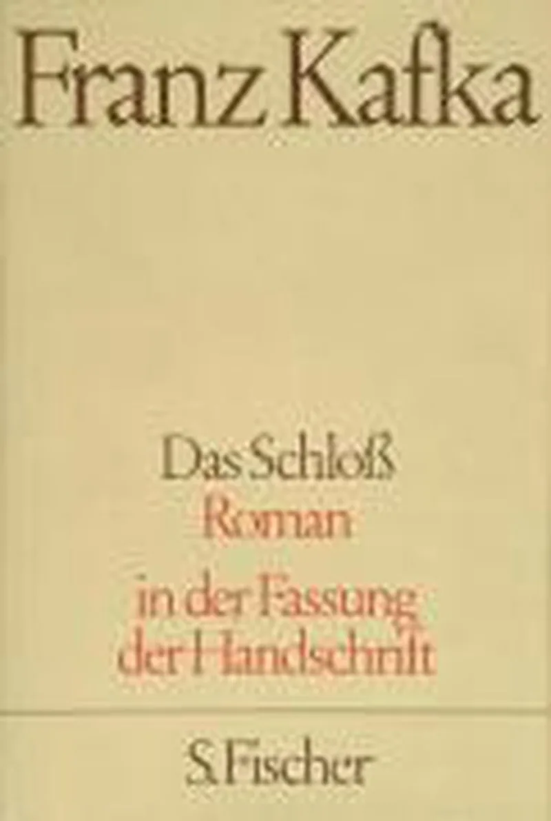 Das Schloß von Fischer Taschenbuch – Buchfoto