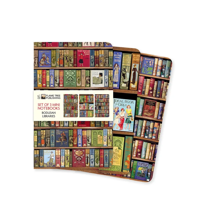 Bodleian Libraries Mini Notebook Collection van Flame Tree – boekfoto