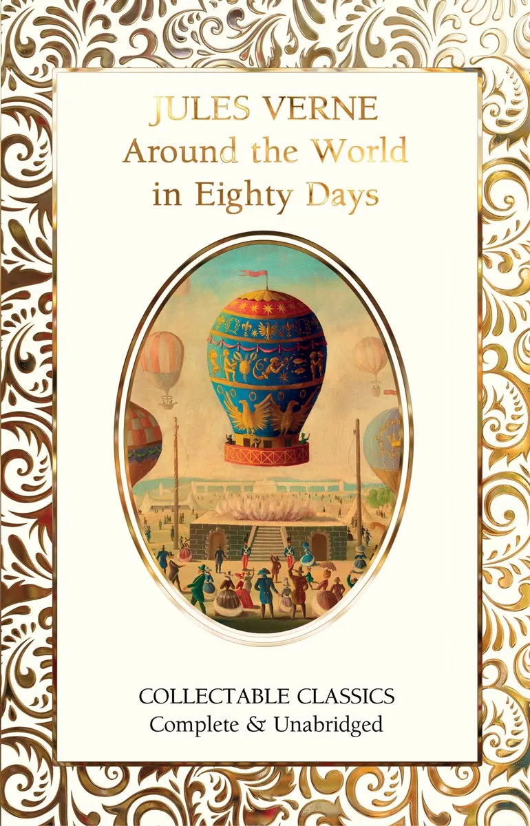 Collectable Classics- Around the World in Eighty Days von Flame Tree – Buchfoto
