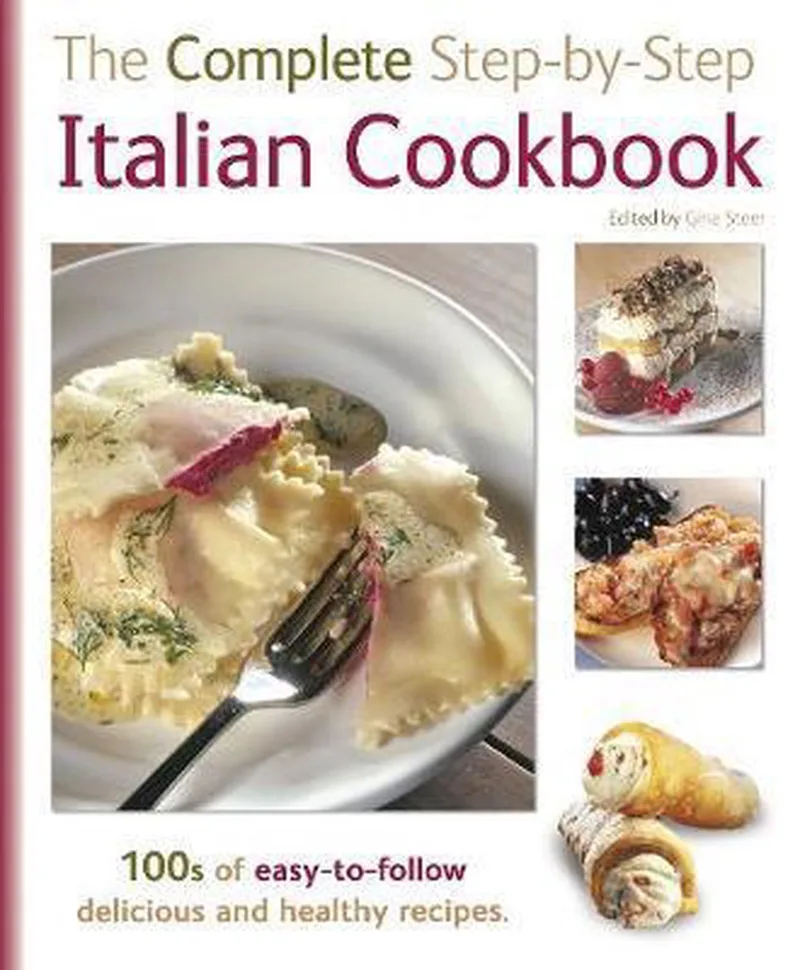 Complete Step-By-Step Italian Cookbook von Flame Tree – Buchfoto